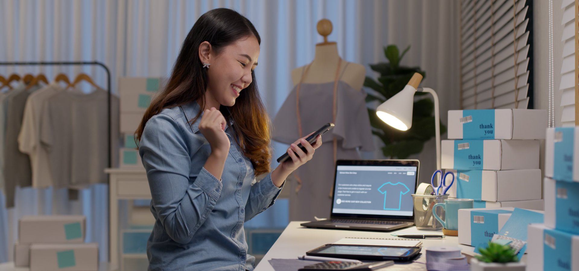 Dia do comerciante varejo