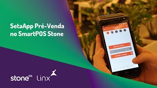 Seta App Pré-Venda no Smart POS Stone