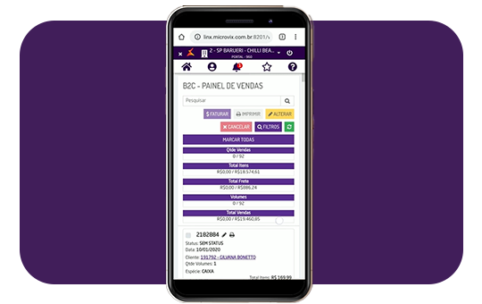 Microvix mobile para bijuterias, semijoias e joalherias
