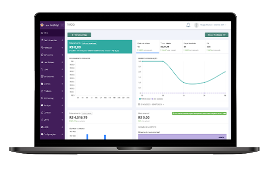 Reshop para bijuterias, semijoias e joalherias