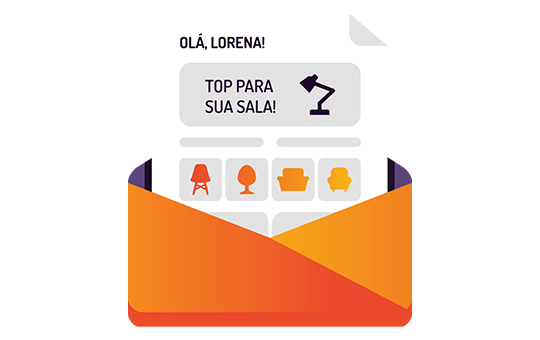 mais de 20 réguas de email